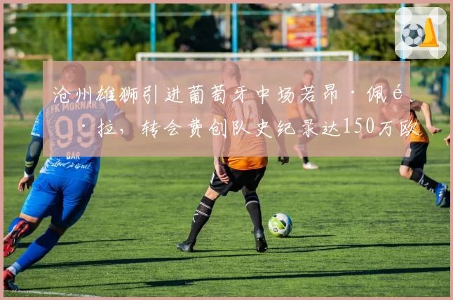 沧州雄狮引进葡萄牙中场若昂·佩雷拉,转会费创队史纪录达150万欧元